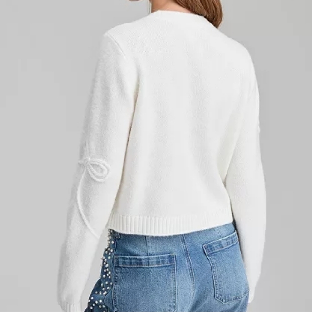 NWT Bow Cardigan Sweater 🎀🎀 - Picture 8 of 9